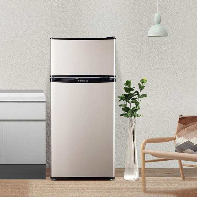 金帅冰箱bcd-152(金属门) 152升 双开门