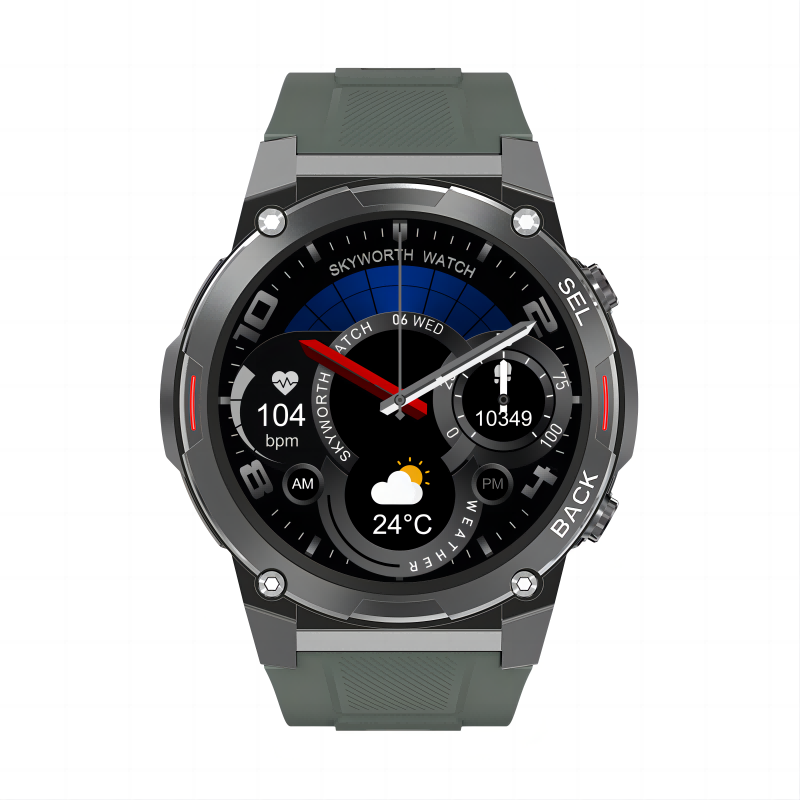Cw Watch R1 SKYWORTH Watch R1丛林绿